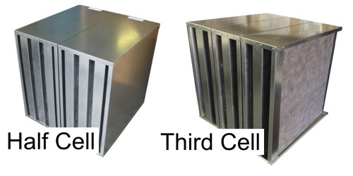Activated Carbon Discarb Filters - Half and Third Cells