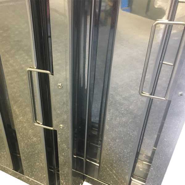 Baffle Grease Filters for Kitchen Canopies Stainless Steel Made in