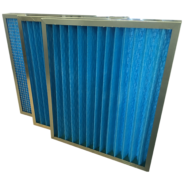 Metal Framed Pleated Panel Filter