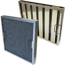 Grease filters for kitchen extract systems and conpoies