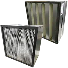 Range of HEPA air filters for HEPA grade filtration