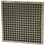 Stainless steel gridmesh grease filters for kitchen canopies in restaurants