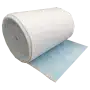 synthetic filter media roll for secondary paint spray