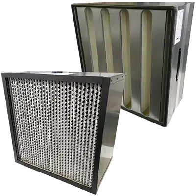 HEPA air filters up to grade H14 - Airclean